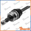 Demi-Arbre de Transmission MTM avant droite pour MAZDA | NPW-MZ-082, GDB12550XA